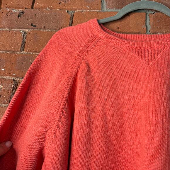 LL Bean Men's Wicked Soft Cotton Cashmere Sweater Crewneck Sz L Preppy Coastal - Picture 7 of 11